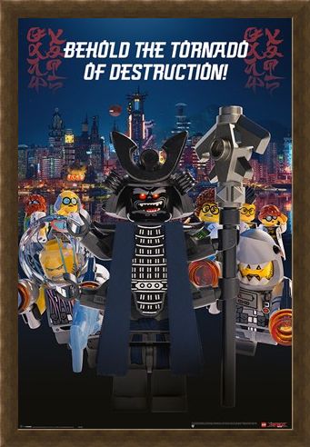 Framed Framed Garmadon Destruction - LEGO® Ninjago Movie