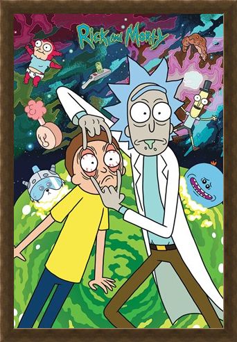 Framed Framed Watch - Rick and Morty
