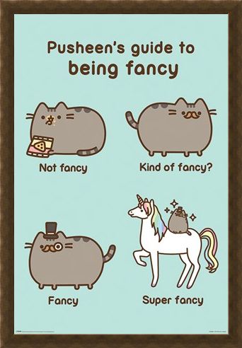 Framed Framed Super Fancy - Pusheen
