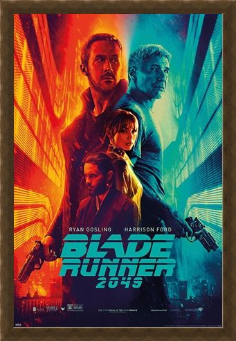 Framed Framed Fire & Ice - Blade Runner 2049