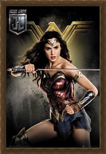 Framed Framed Wonder Woman - Justice League