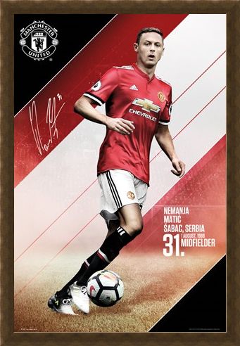 Framed Framed Matic 17-18 - Manchester United