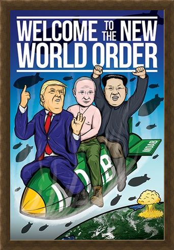 Framed Framed Welcome To The New World Order -