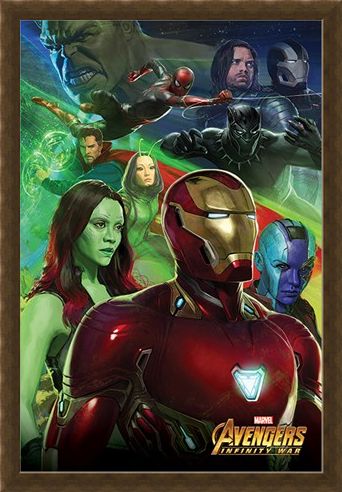 Framed Framed Iron Man - Avengers Infinity War