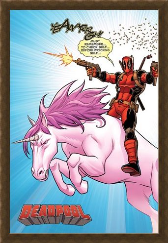 Framed Framed Unicorn - Deadpool
