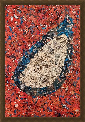 Framed Framed Eye Montage - Spider-Man