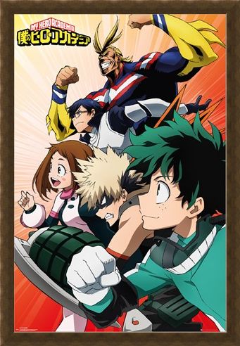 Framed Framed Heroes - My Hero Academia