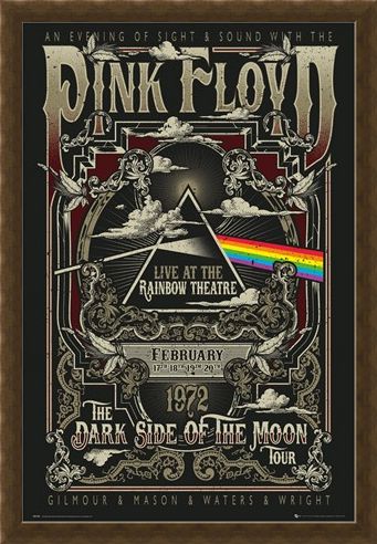 Framed Framed Rainbow Theatre - Pink Floyd