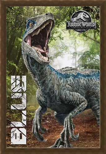 Framed Framed Fallen Kingdom- Blue - Jurassic World