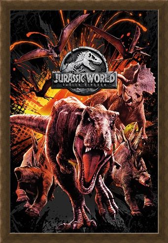 Framed Framed Fallen Kingdom Montage - Jurassic World
