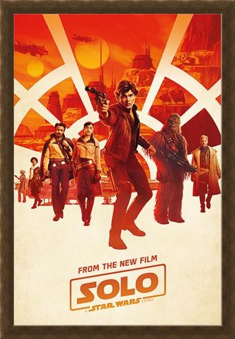 Framed Framed Millennium Teaser - Solo: A Star Wars Story