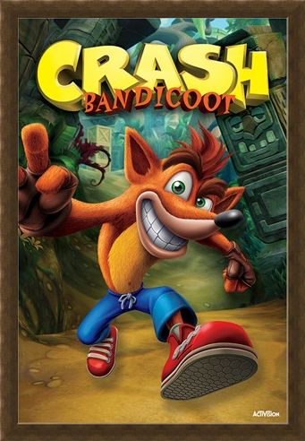 Framed Framed Next Gen Bandicoot - Crash Bandicoot