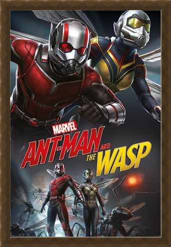Framed Framed Ant-Man and The Wasp Dynamic - Marvel