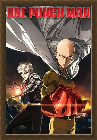 Framed Framed Destruction - One Punch Man