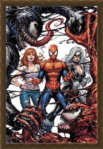 Framed Framed Venom and Carnage Fight - Venom