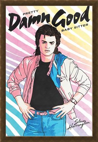 Framed Framed Damn Good Babysitter - Stranger Things