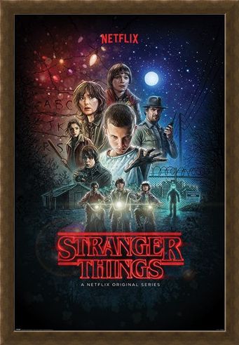 Framed Framed Character Montage - Stranger Things