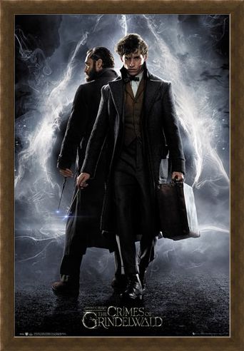 Framed Framed One Sheet - Fantastic Beasts 2