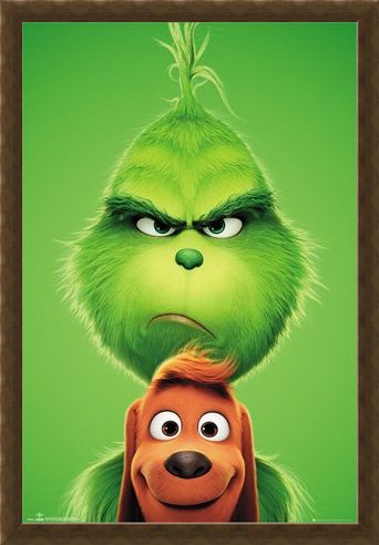 Framed Framed Grinch and Max - The Grinch