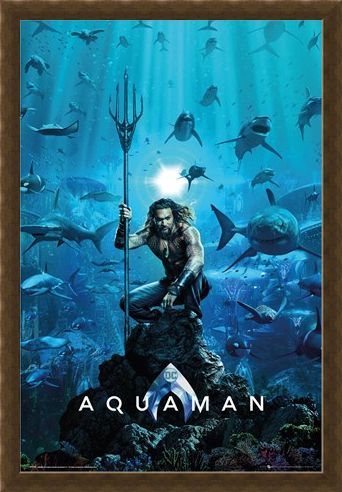 Framed Framed Aquaman - DC Comics