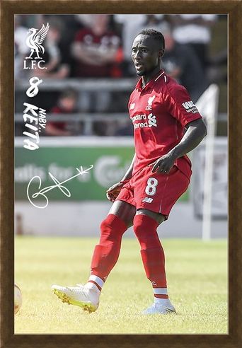 Framed Framed Keita 18-19 - Liverpool