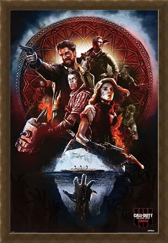 Framed Framed Black Ops 4 Zombies - Call of Duty