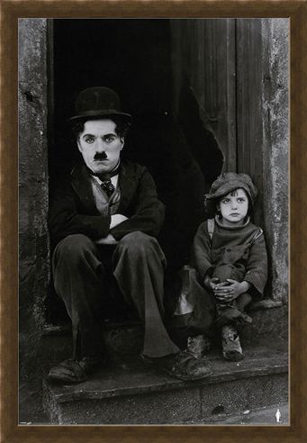 Framed Framed The Kid - Charlie Chaplin