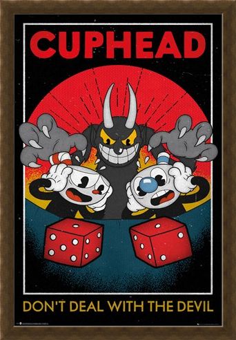 Framed Framed Don't Deal With The Devil - Cuphead Craps