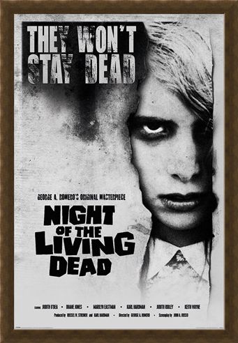 Framed Framed Living Dead Girl - Night of the Living Dead