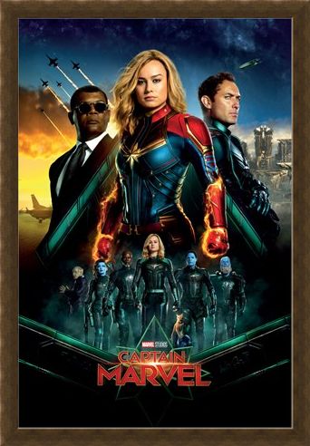 Framed Framed Epic - Captain Marvel