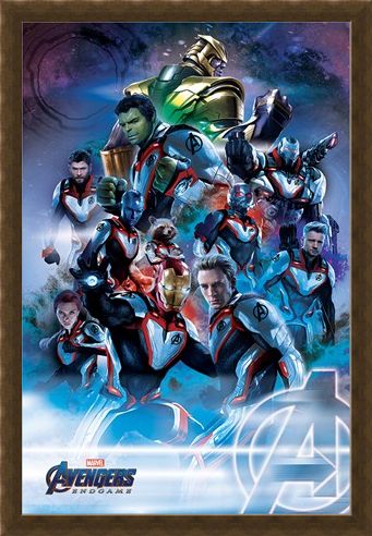 Framed Framed Quantum Realm Suits - Avengers: Endgame