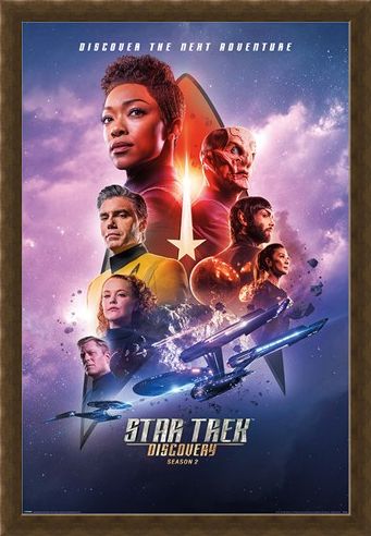 Framed Framed Discovery Next Adventure - Star Trek