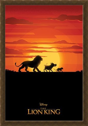 Framed Framed Long Live The King - The Lion King Movie