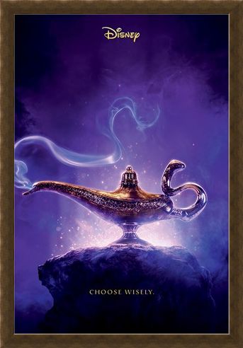 Framed Framed Choose Wisely - Aladdin Movie