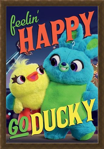 Framed Framed Happy-Go-Ducky - Toy Story 4