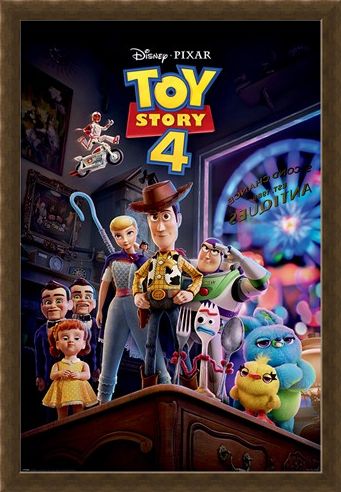 Framed Framed Antique Shop Anarchy - Toy Story 4