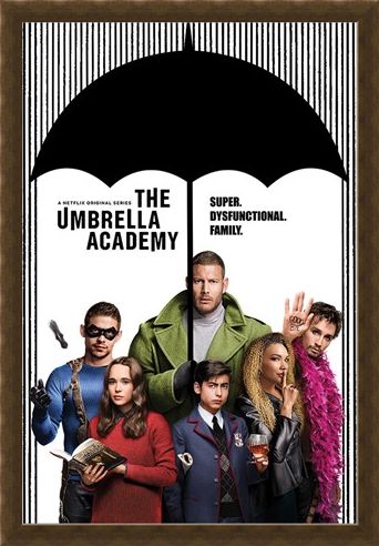 Framed Framed Super Dysfunctional Family - The Umbrella Academy
