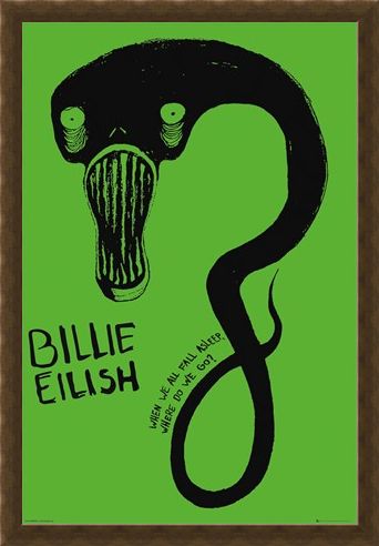 Framed Framed Ghoul - Billie Eilish