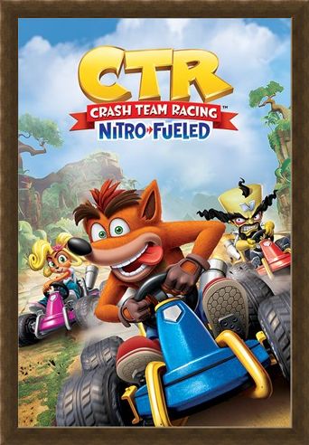 Framed Framed Nitro-Fueled - Crash Team Racing