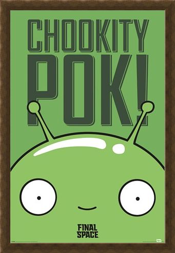 Framed Framed Mooncake Chookity Pok - Final Space
