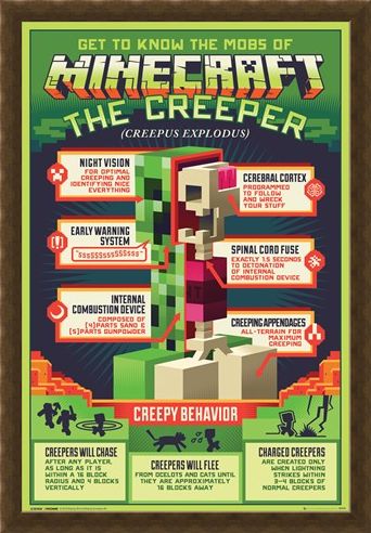 Framed Framed Creepy Behaviour - Minecraft