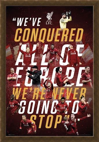 Framed Framed Europe 2019 - Liverpool FC