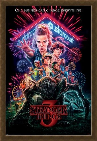 Framed Framed Summer of 85 - Stranger Things