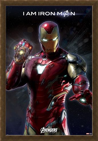 Framed Framed I Am Iron Man - Avengers: Endgame