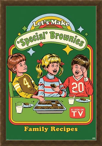 Framed Framed Let's Make Special Brownies - Steven Rhodes