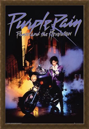 Framed Framed Purple Rain - Prince
