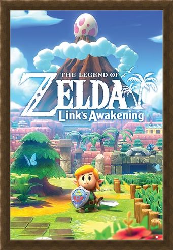 Framed Framed Links Awakening - The Legend Of Zelda