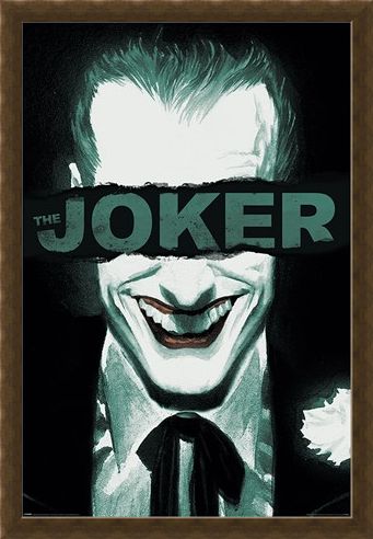 Framed Framed Put on a Happy Face - The Joker