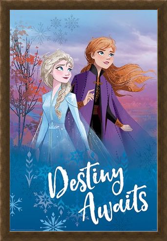 Framed Framed Destiny Awaits - Frozen 2