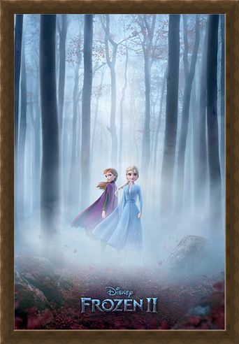 Framed Framed The Enchanted Woods - Frozen 2